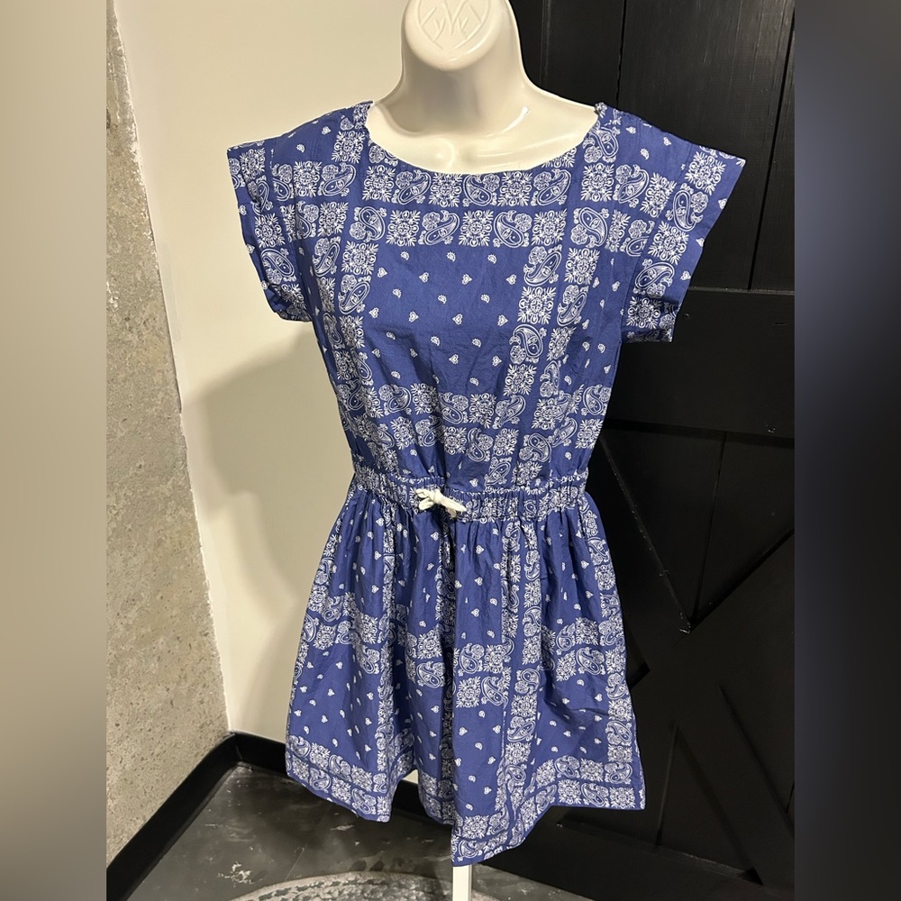 Girls Crewcuts from J.Crew blue dress size 14
